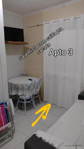 Ένα ή περισσότερα κρεβάτια σε δωμάτιο στο Residencial da Recife