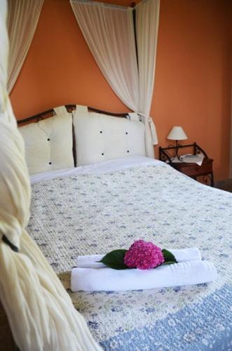 Katil atau katil-katil dalam bilik di Guesthouse Kalosorisma