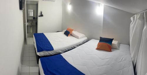 Cama o camas de una habitación en Ancorar Flat Porto de Galinhas-Flat 3311-3314