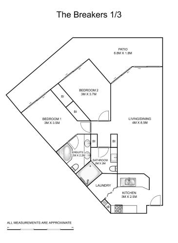 Plano de Breakers Unit 1 3 - LJHooker Yamba