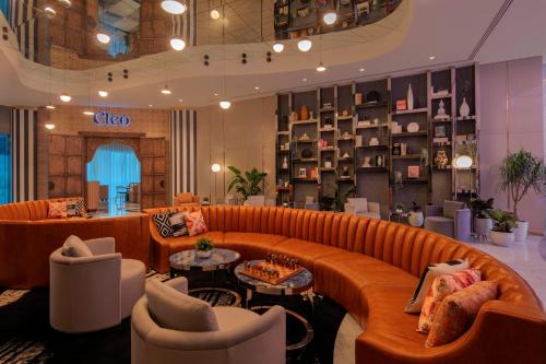 Гостиная зона в Hyde Hotel Dubai