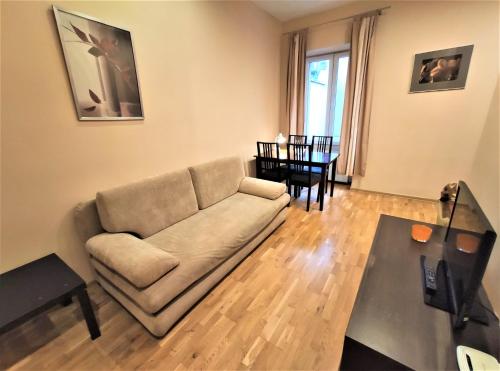 Posedenie v ubytovaní Abak Krakow Apartment