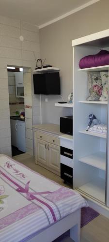 Η κουζίνα ή μικρή κουζίνα στο Apartments Peranovic