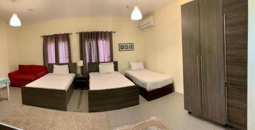 Cama o camas de una habitación en Sakan 275
