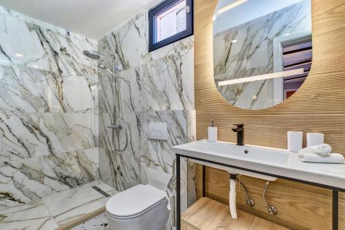 Kúpeľňa v ubytovaní Luxury apartments