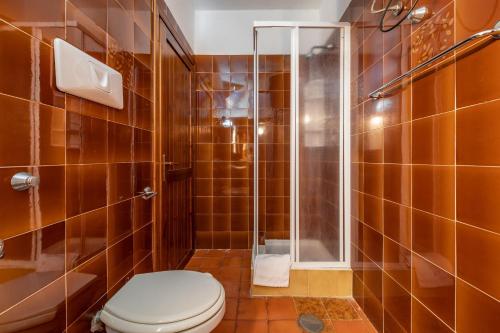 Koupelna v ubytování Accu is Prezzus C fronte mare