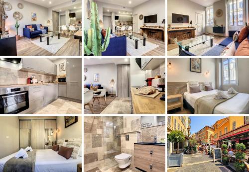 Nestor&Jeeves - CACTUS RIVIERA - Hyper center - Very close sea and Place Massena