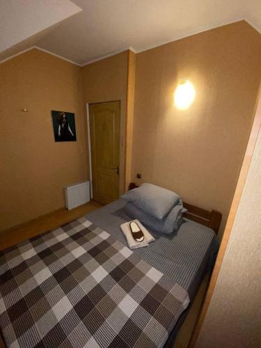 Postel nebo postele na pokoji v ubytování Inn Khlibodarskiy