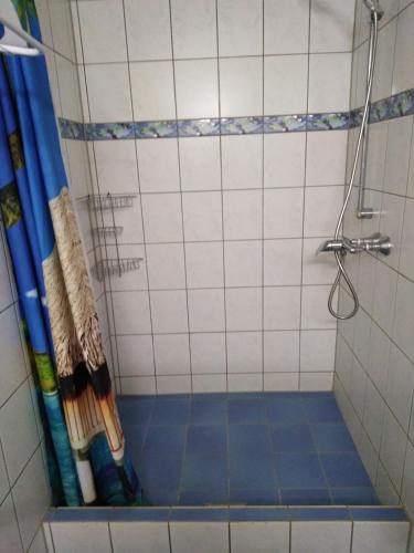 Ένα μπάνιο στο Landhaus Studio in D 63667 Nidda, Gäßchen 8 Erdgeschoss links