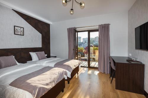 Cama o camas de una habitación en Villa crocus