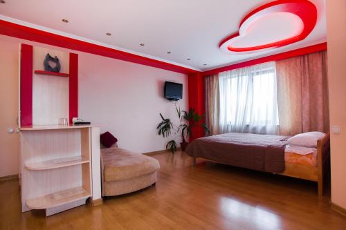 Cama o camas de una habitación en Panska Hata