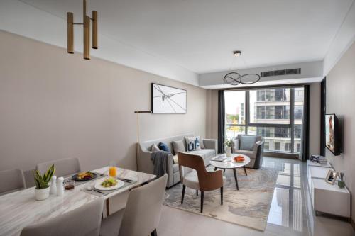 Χώρος καθιστικού στο Citadines New District Wuxi