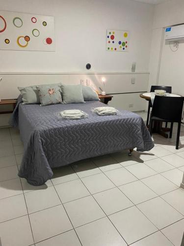 Postel nebo postele na pokoji v ubytování Portillo Apartments