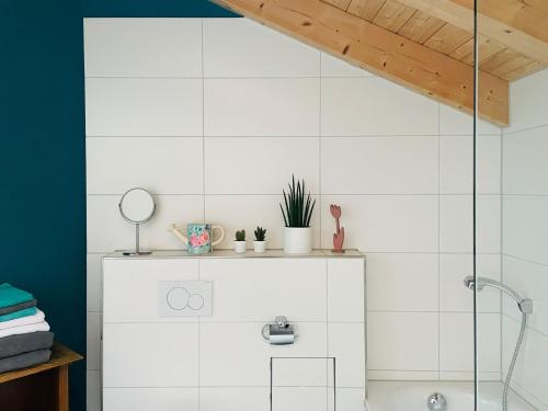 A bathroom at Apartment on Zugspitzstrasse