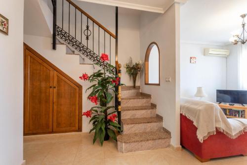 Χώρος καθιστικού στο Casa sophia