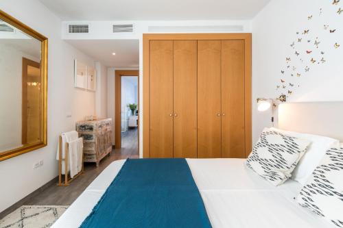 Posteľ alebo postele v izbe v ubytovaní Veoapartment Ponce León