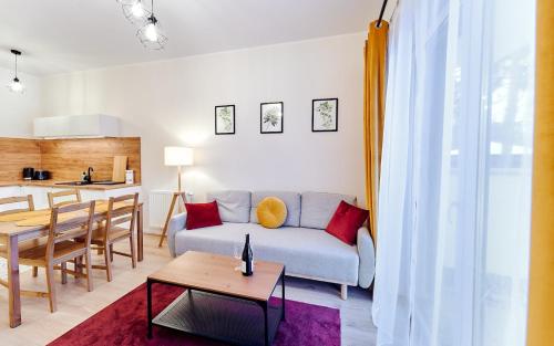 Posedenie v ubytovaní LAGUNA Apartament Polanica Residence 5