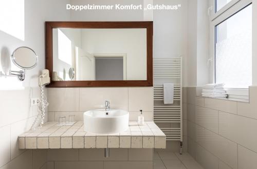 ห้องน้ำของ Gutshof Havelland