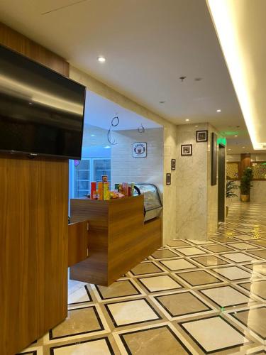 Ο χώρος του λόμπι ή της ρεσεψιόν στο Salsbil Almasi Hotel