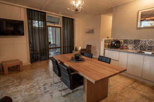 Küche/Küchenzeile in der Unterkunft Brinkzicht Diever, appartement Maaike