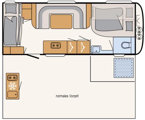 Ferienanlage Kirchzartenの見取り図または間取り図