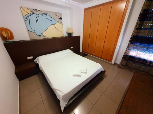Cama o camas de una habitación en Patacona Resort Apartments