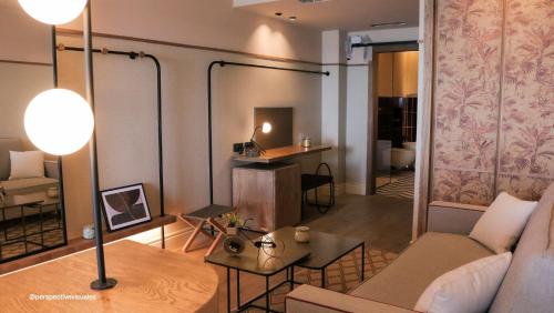 Posezení v ubytování JovA Hotel Boutique