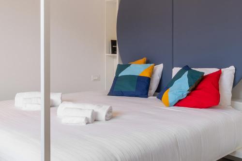 Cama o camas de una habitación en Camplus San Pietro - Casa per ferie