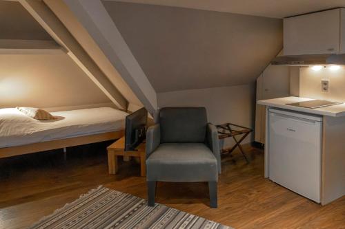Kuchyň nebo kuchyňský kout v ubytování Hotel Piano 2 - Mont-St-Guibert - Louvain-la-Neuve