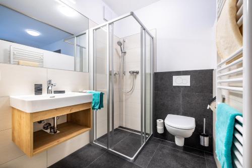 Kúpeľňa v ubytovaní WiWa Appartement