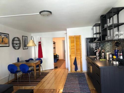 Kuchyňa alebo kuchynka v ubytovaní Apartament w Rynku