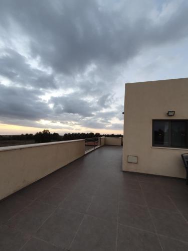 a view from the roof of a building at קשת לכנרת in Keshet