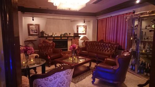 Zona de estar de Hotel VINO Adult Only