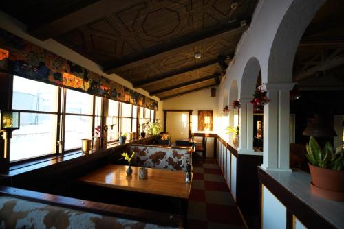 Restaurace v ubytování Le Ski Lodge & Steakhouse