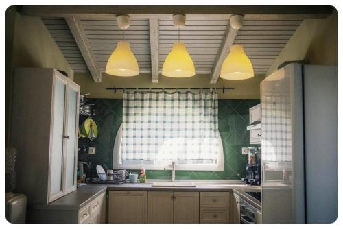 A kitchen or kitchenette at River country