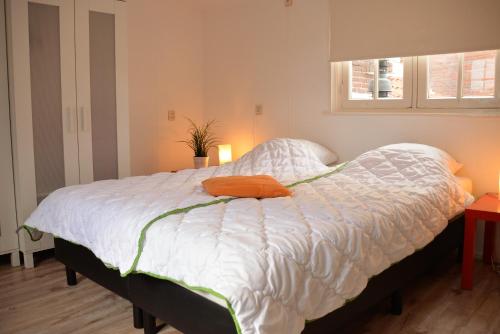 Postel nebo postele na pokoji v ubytování DBR69 Cozy Holiday home in Domburg, only 50 m to the beach