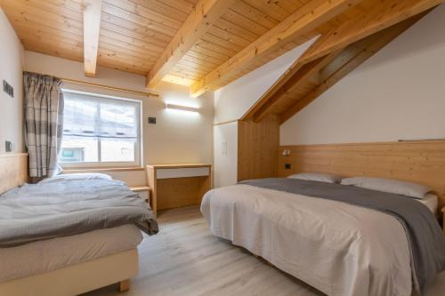 Posteľ alebo postele v izbe v ubytovaní Chalet Butterfly 3