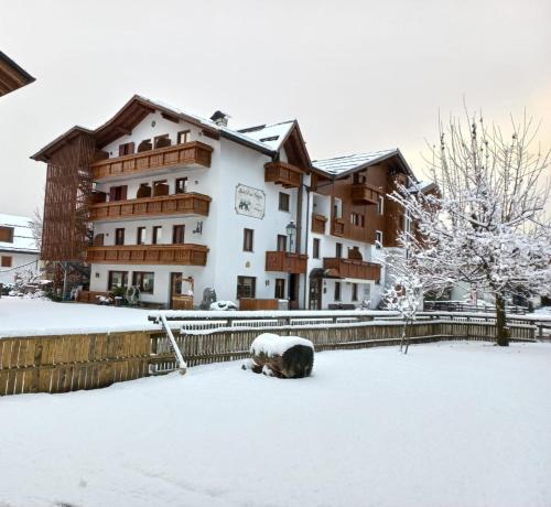 Hotel Orso Grigio during the winter