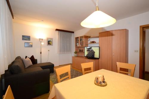Kuchyň nebo kuchyňský kout v ubytování Residence Albierch