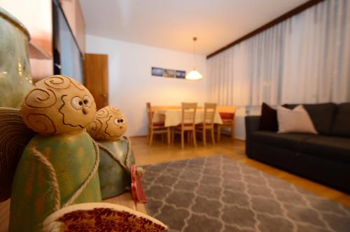 Posezení v ubytování Residence Albierch