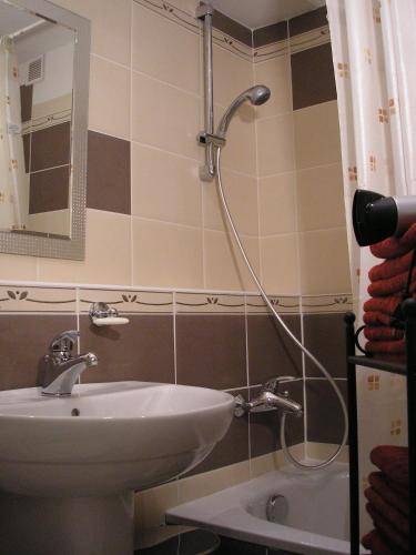 Bilik mandi di Apartment Riverside - River View