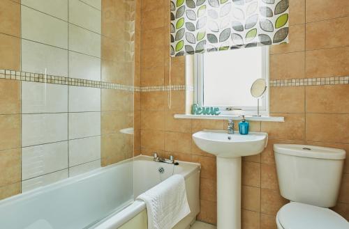 Phòng tắm tại Brackenhill Lodge Halifax