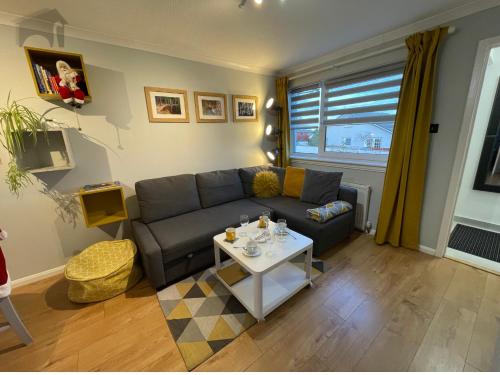Posezení v ubytování Highfield apartment