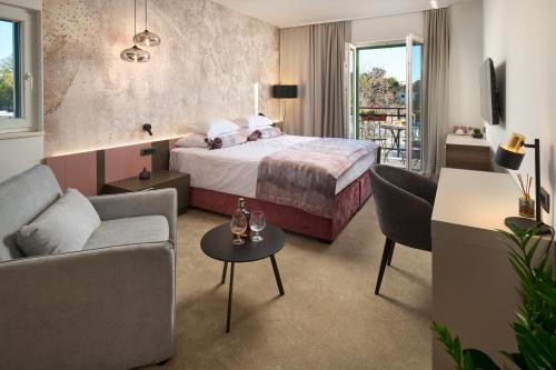 Postel nebo postele na pokoji v ubytování Luxury rooms il Ponte Trogir