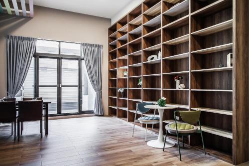 Un lugar para sentarse en Toutsu Asami Guest House