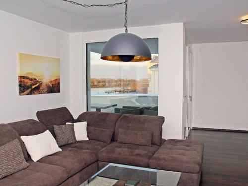 Posezení v ubytování Ferienwohnung Donaublick mit Terrasse