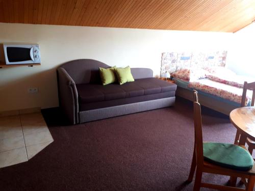 A seating area at Privat Mrzkan