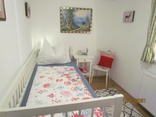 Letto o letti in una camera di Haus Victoria