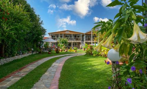Zahrada ubytování ViLLA DRAGANI