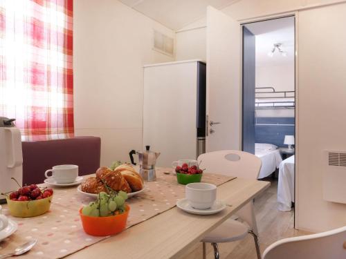 Jídlo v prázdninového domu nebo okolí